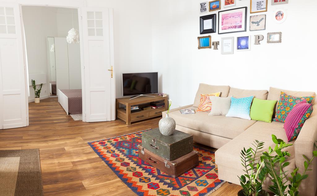 Ferienwohnung Self Checkin Bohem Luxury By Vaci Str Budapest Exterior foto
